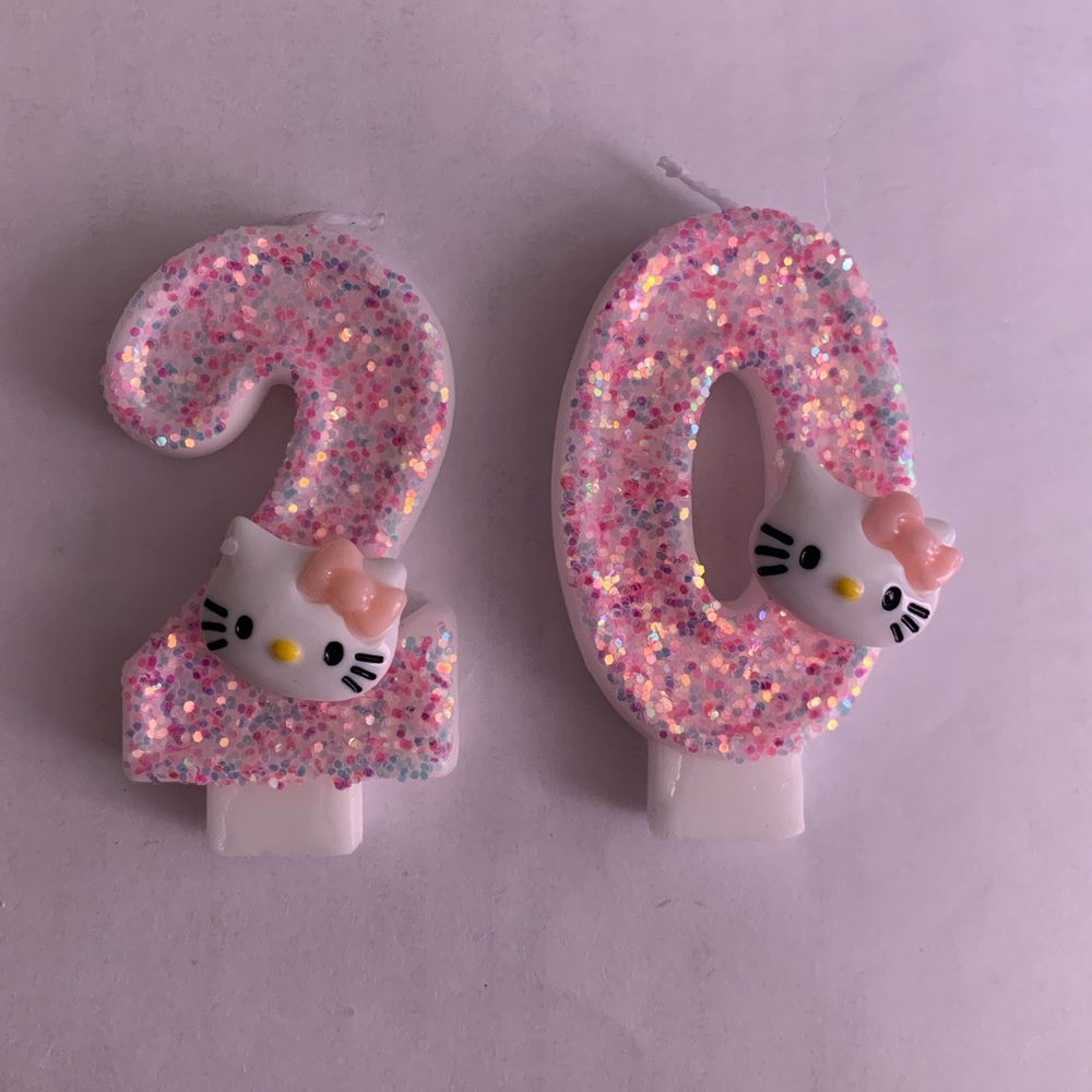 Hello kitty candles